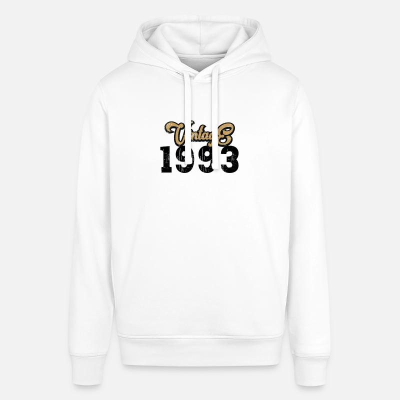 1993 30e anniversaire - Sweat à capuche SOUNDER Stanley/Stella Unisexe - blanc