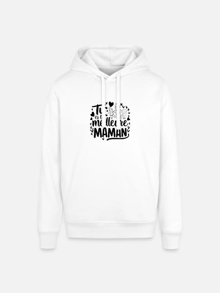 Du bist die beste Mutter - Stanley/Stella Unisex Hoodie SOUNDER - Weiß