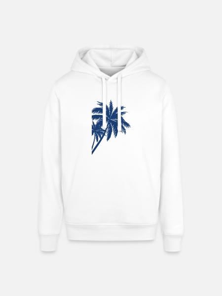 Palme Palm - Stanley/Stella SOUNDER Unisex Hoodie - white