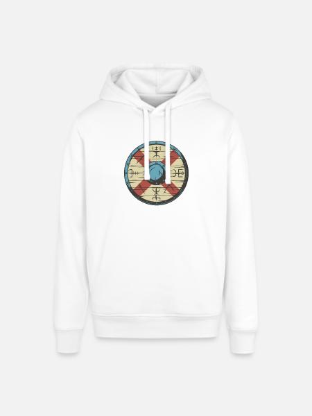 Wikinger Schild - Stanley/Stella Unisex Hoodie SOUNDER - Weiß