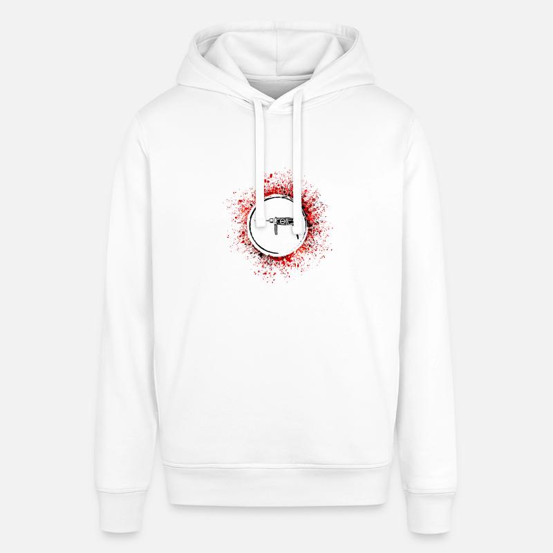Perceuse électrique Icon Tool - Sweat à capuche SOUNDER Stanley/Stella Unisexe - blanc