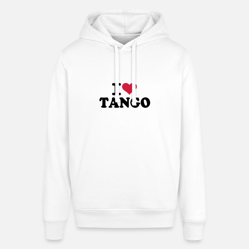 J'aime le tango - Sweat à capuche SOUNDER Stanley/Stella Unisexe - blanc