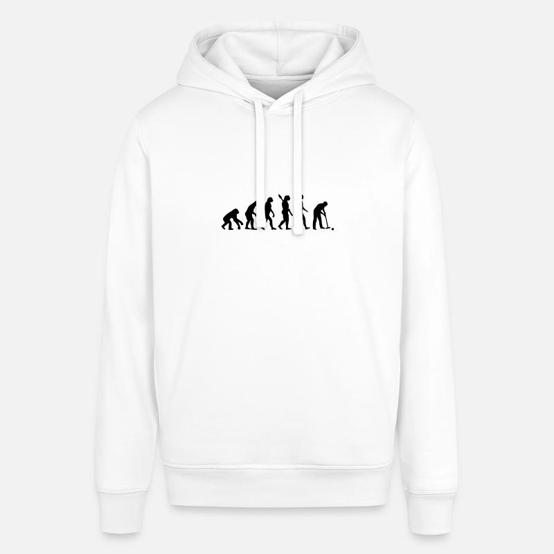 Evolution Krocket - Stanley/Stella Unisex Hoodie SOUNDER - Weiß