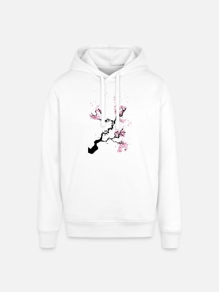 Kirschblüte japan - Stanley/Stella Unisex Hoodie SOUNDER - Weiß