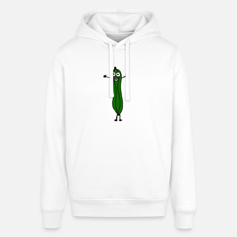 Courgettes rigolotes rigolotes - Sweat à capuche SOUNDER Stanley/Stella Unisexe - blanc