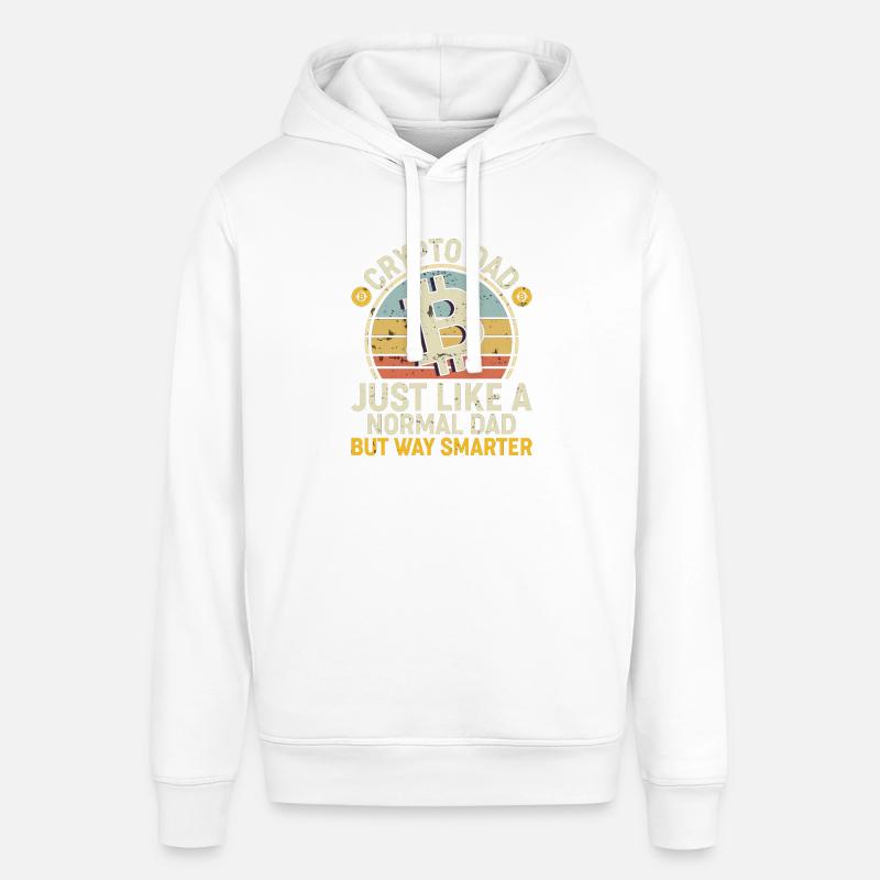 Crypto Dad - Sweat à capuche SOUNDER Stanley/Stella Unisexe - blanc