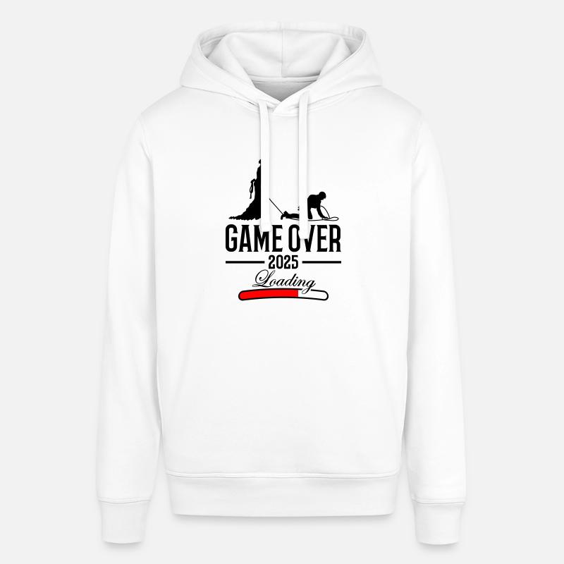 Wedding Loading 2025 Game Over - Sweat à capuche SOUNDER Stanley/Stella Unisexe - blanc
