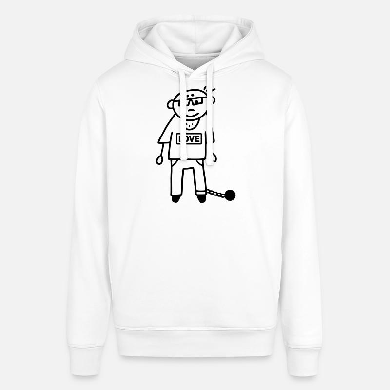 Sträfling Häftling Ehemann - Gefangen - Stanley/Stella Unisex Hoodie SOUNDER - Weiß
