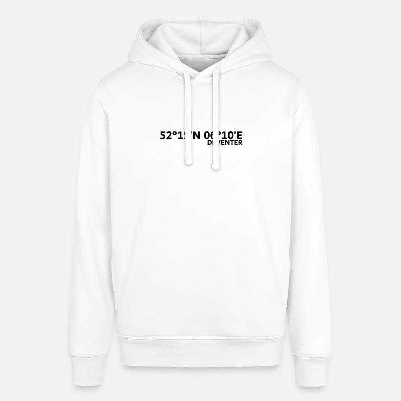 Deventer Coordinates - Stanley/Stella SOUNDER Unisex Hoodie - white