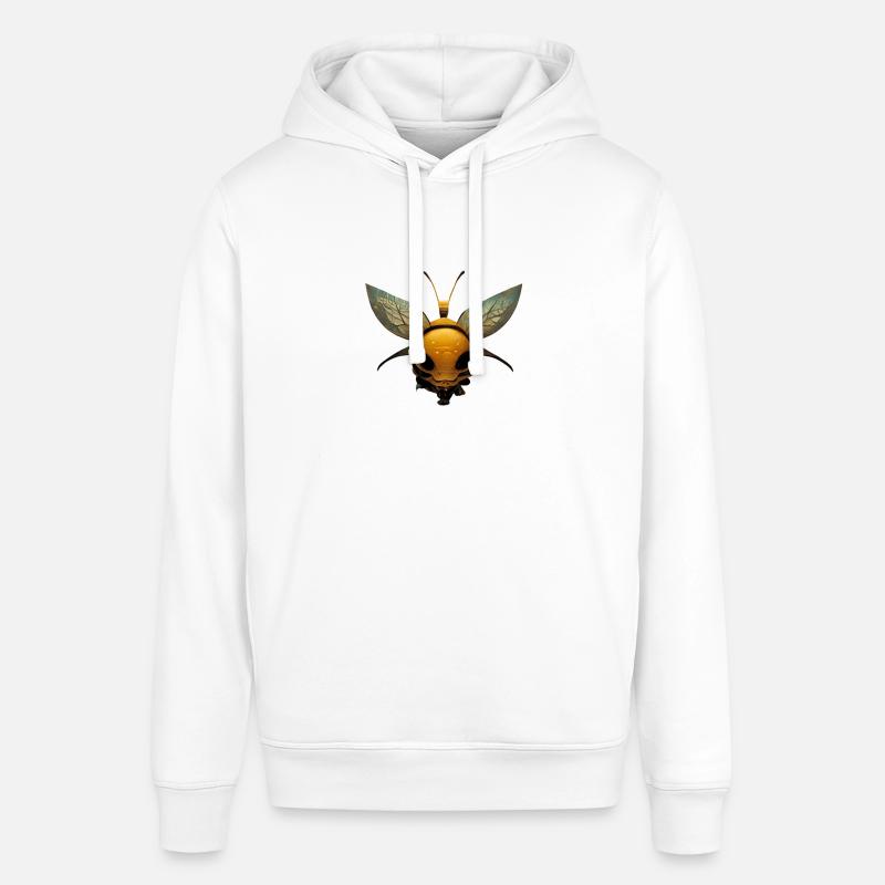 Abeille - Sweat à capuche SOUNDER Stanley/Stella Unisexe - blanc