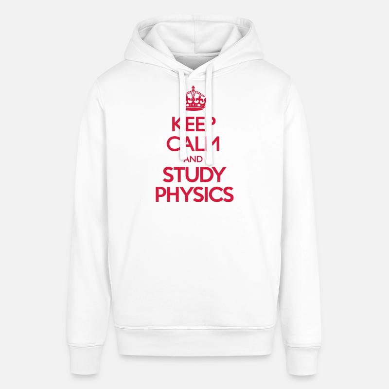 Keep Calm and Study Physics - Stanley/Stella SOUNDER Unisex Hoodie - white