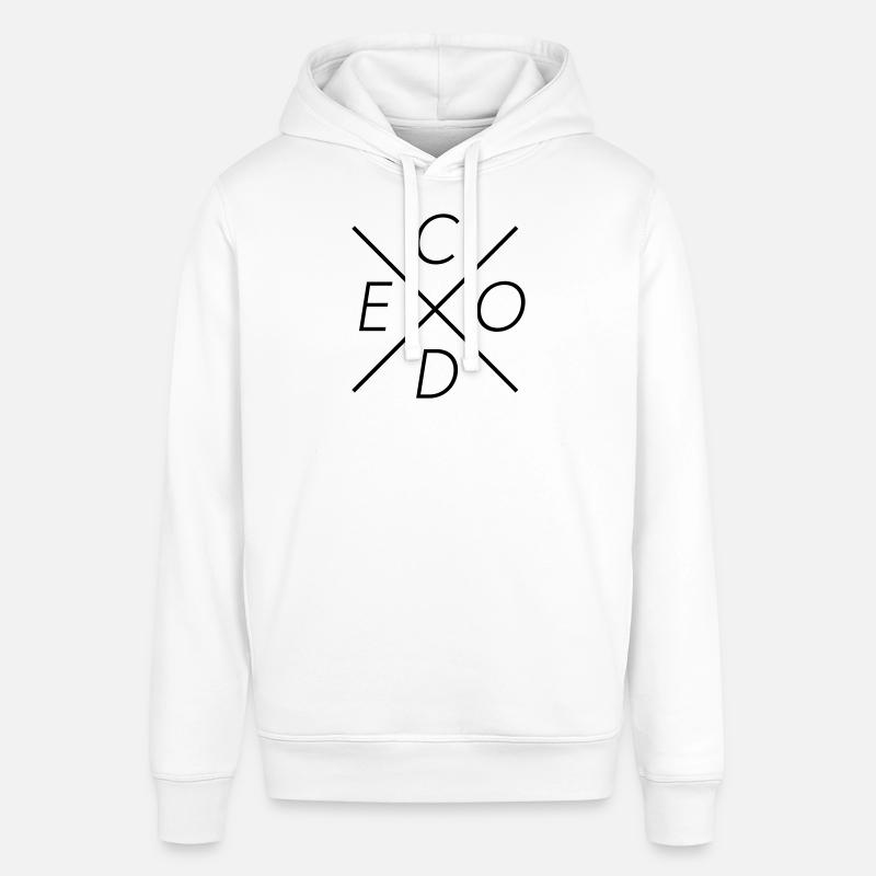 code - Sweat à capuche SOUNDER Stanley/Stella Unisexe - blanc