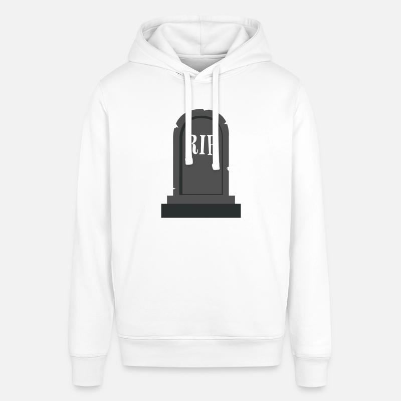 Gravestone RIP Halloween - Sweat à capuche SOUNDER Stanley/Stella Unisexe - blanc