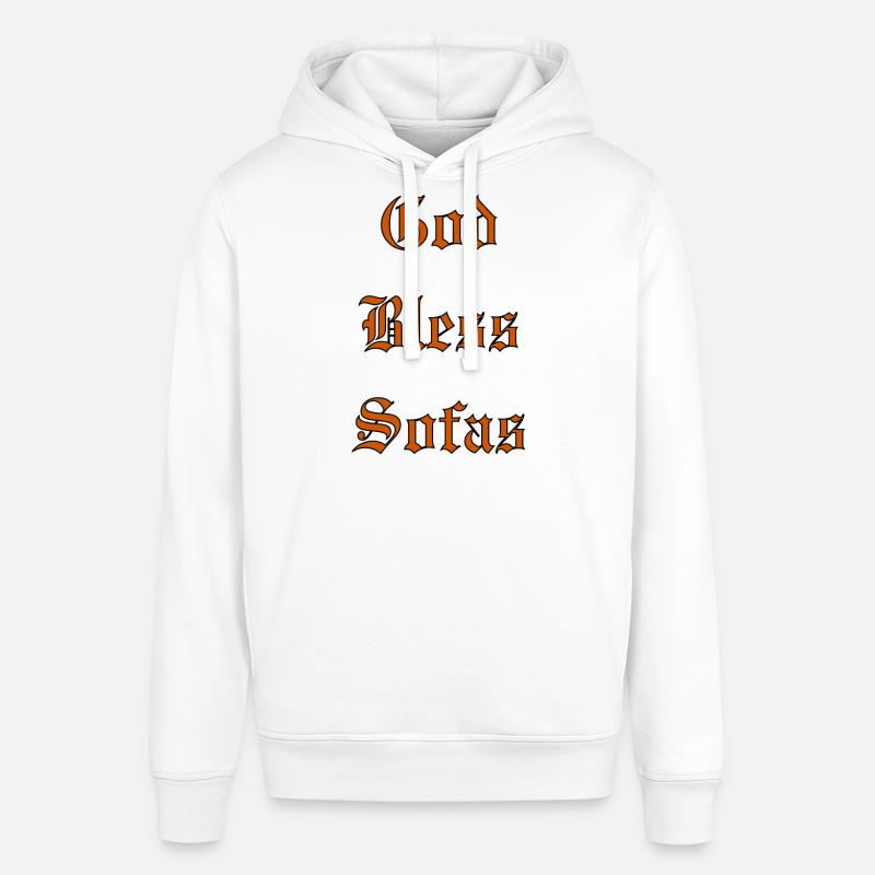 GodBlessSofas - Sweat à capuche SOUNDER Stanley/Stella Unisexe - blanc