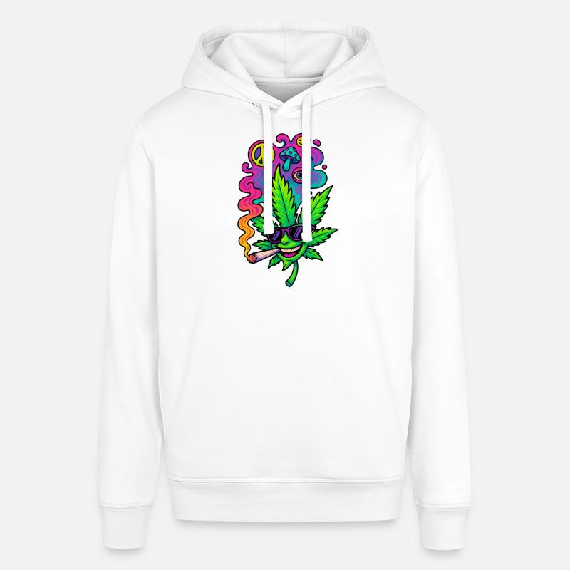 GreenGlow - Stanley/Stella Unisex Hoodie SOUNDER - Weiß