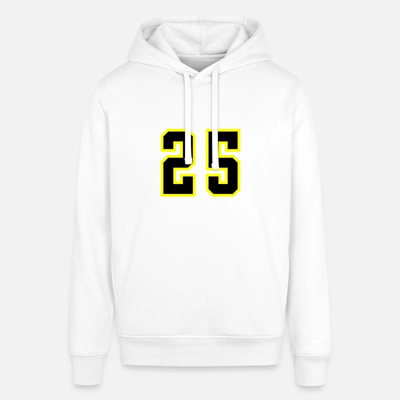 Maillot à 25 numéros - Sweat à capuche SOUNDER Stanley/Stella Unisexe - blanc