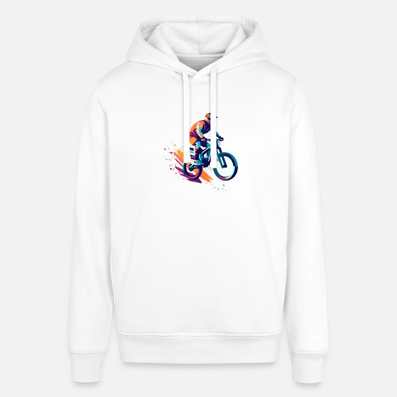 Conception de VTT - Sweat à capuche SOUNDER Stanley/Stella Unisexe - blanc