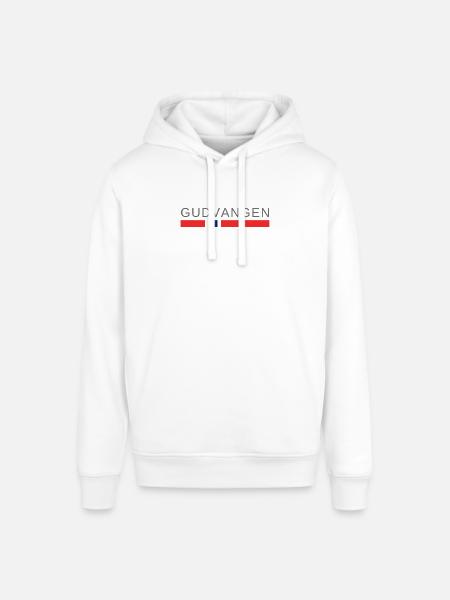 Gudvangen Norway - Stanley/Stella SOUNDER Unisex Hoodie - white