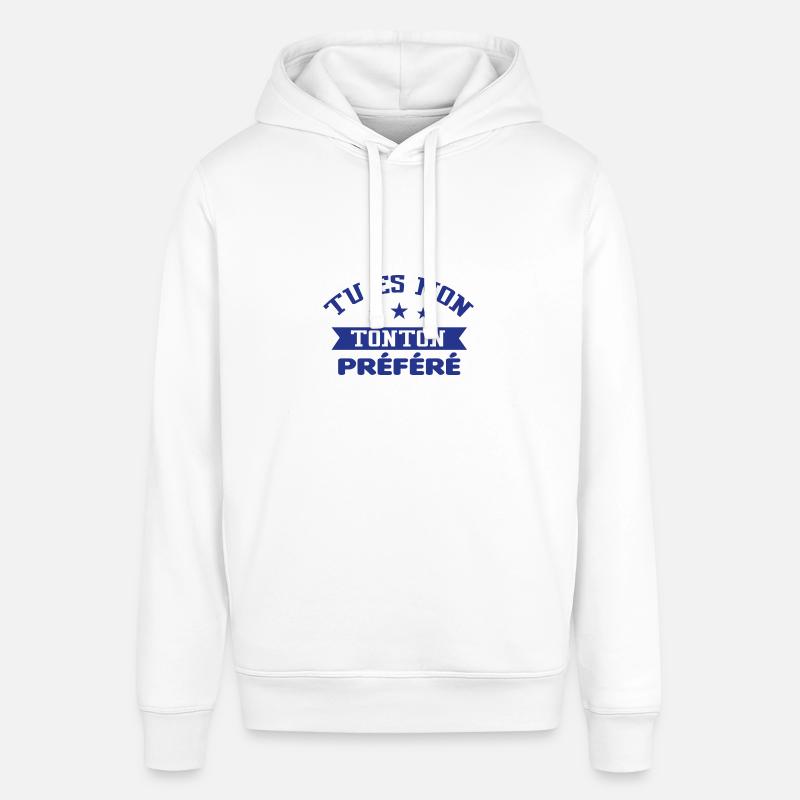 Tu es mon oncle préféré - Sweat à capuche SOUNDER Stanley/Stella Unisexe - blanc