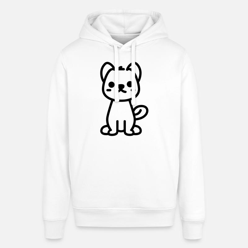 Chien - Sweat à capuche SOUNDER Stanley/Stella Unisexe - blanc