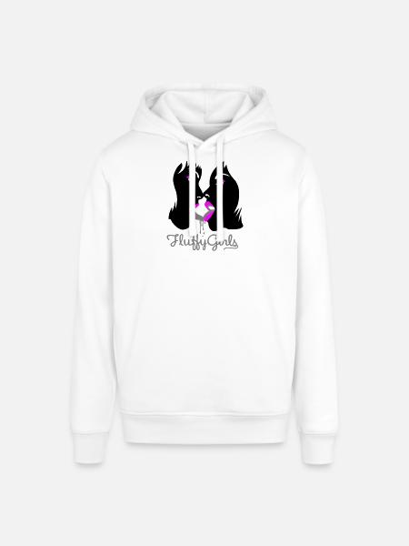 fluffy girls - Stanley/Stella Unisex Hoodie SOUNDER - Weiß