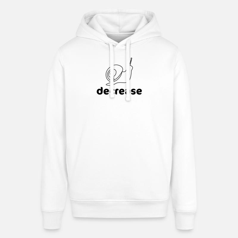 decrease - Sweat à capuche SOUNDER Stanley/Stella Unisexe - blanc