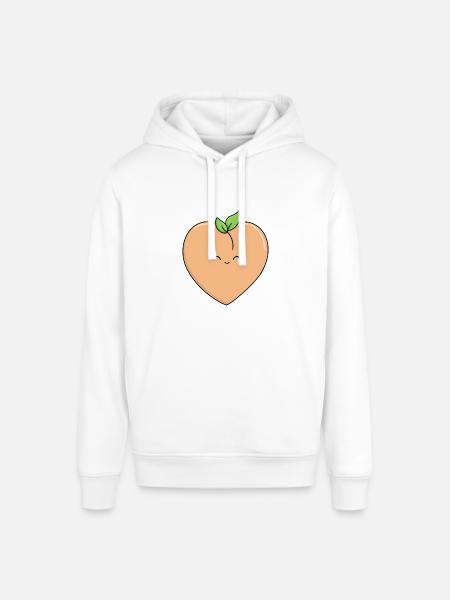 Liebe Pfirsiche - Stanley/Stella Unisex Hoodie SOUNDER - Weiß