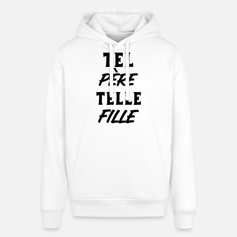 Tel père telle fille - Sweat à capuche SOUNDER Stanley/Stella Unisexe - blanc