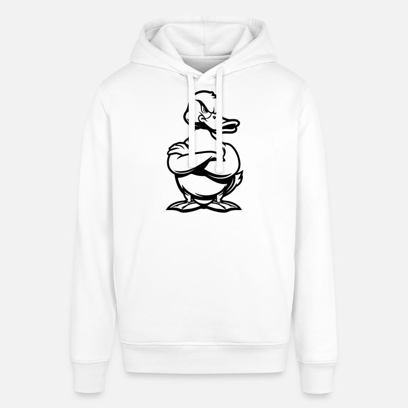 Bande dessinée Duck Duck - Sweat à capuche SOUNDER Stanley/Stella Unisexe - blanc