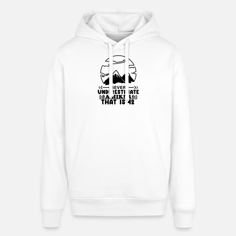 42e anniversaire cadeau 42 ans - Sweat à capuche SOUNDER Stanley/Stella Unisexe - blanc