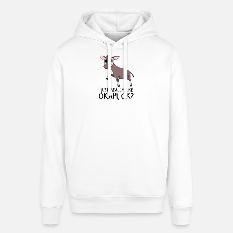 Okapi - Sweat à capuche SOUNDER Stanley/Stella Unisexe - blanc