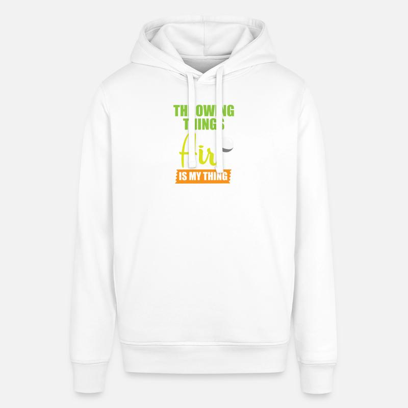 Diskuswurf Diskuswerfen Diskus diskuswerfer - Stanley/Stella Unisex Hoodie SOUNDER - Weiß