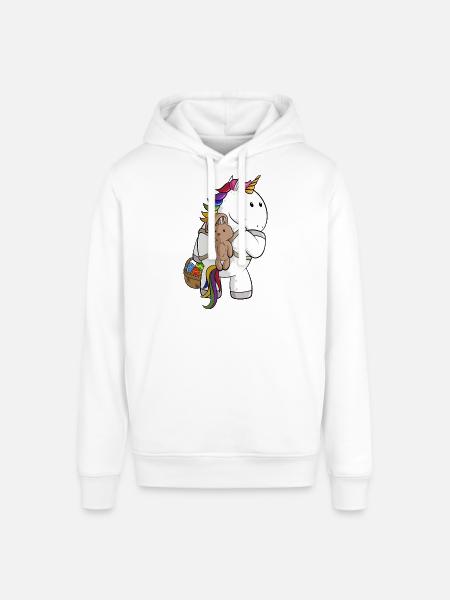 Oster Comic Einhorn - Stanley/Stella Unisex Hoodie SOUNDER - Weiß