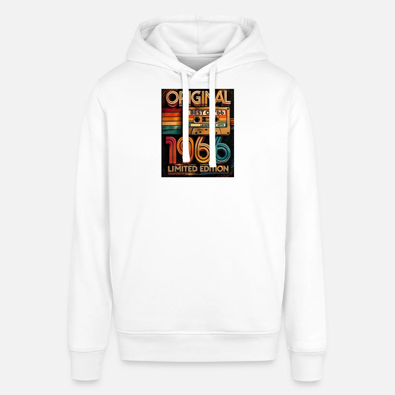 Édition Originale Limitée de 1966 - Sweat à capuche SOUNDER Stanley/Stella Unisexe - blanc