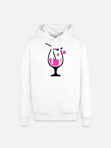 Cocktail 01 - Stanley/Stella SOUNDER Unisex Hoodie - white