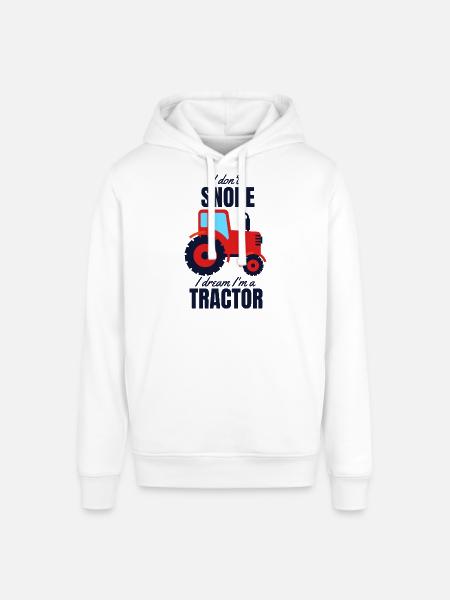 Traktor - Stanley/Stella Unisex Hoodie SOUNDER - Weiß