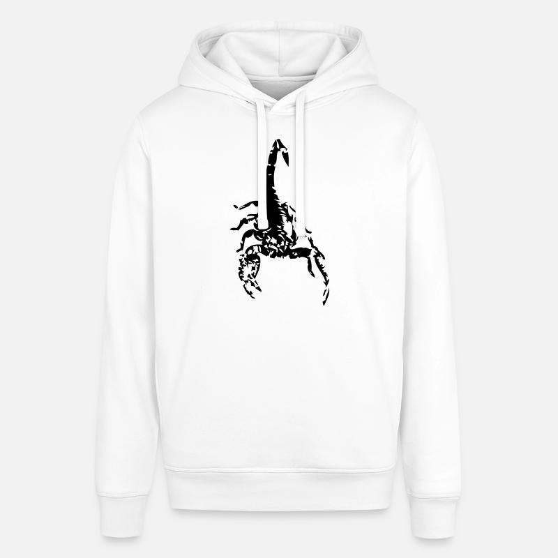 scorpion _1 - Sweat à capuche SOUNDER Stanley/Stella Unisexe - blanc