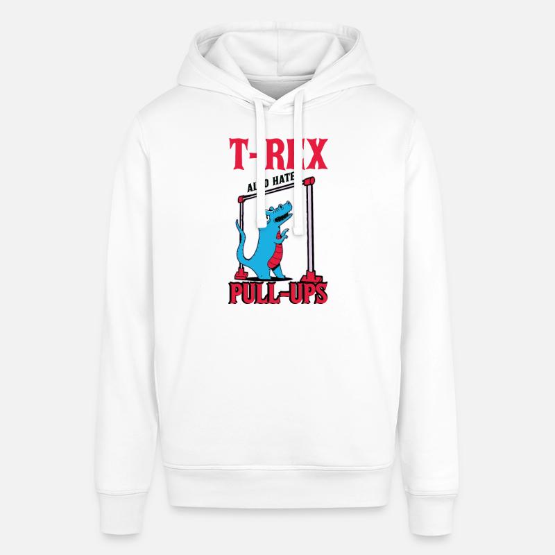 T-Rex Pull-Ups - Sweat à capuche SOUNDER Stanley/Stella Unisexe - blanc