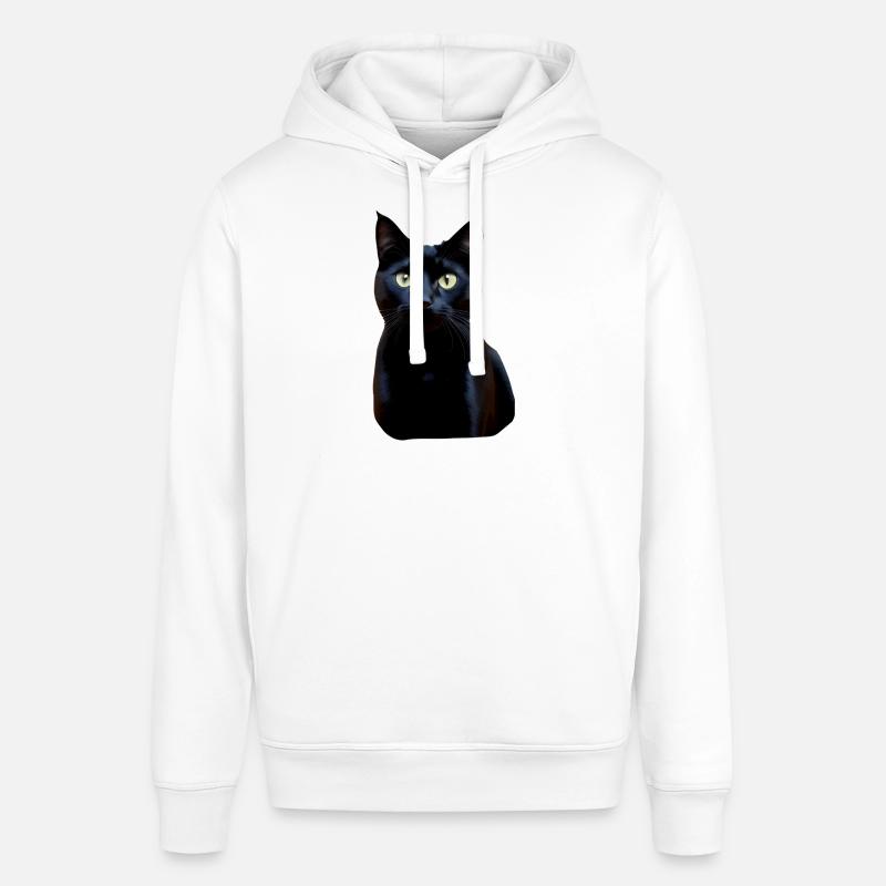 chat - Sweat à capuche SOUNDER Stanley/Stella Unisexe - blanc
