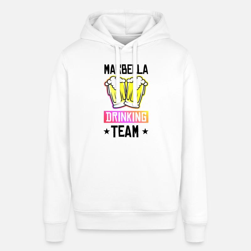 Marbella Équipe de Drinking - Sweat à capuche SOUNDER Stanley/Stella Unisexe - blanc