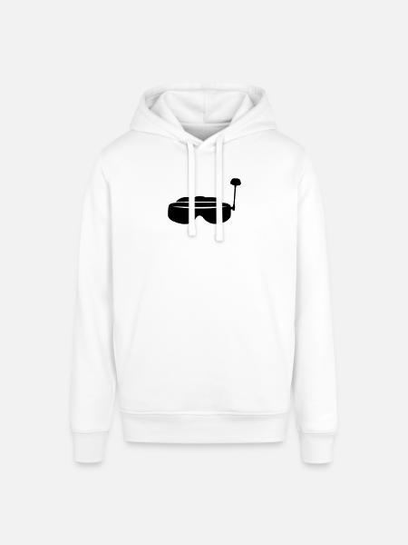 Eyewear FPV - Stanley/Stella SOUNDER Unisex Hoodie - white