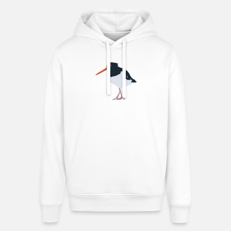 Austernfischer illustriert - Stanley/Stella Unisex Hoodie SOUNDER - Weiß