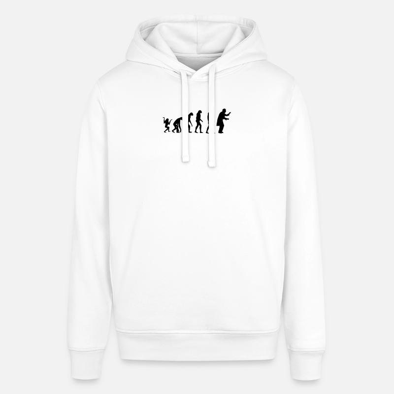 conducteur d'évolution - Sweat à capuche SOUNDER Stanley/Stella Unisexe - blanc
