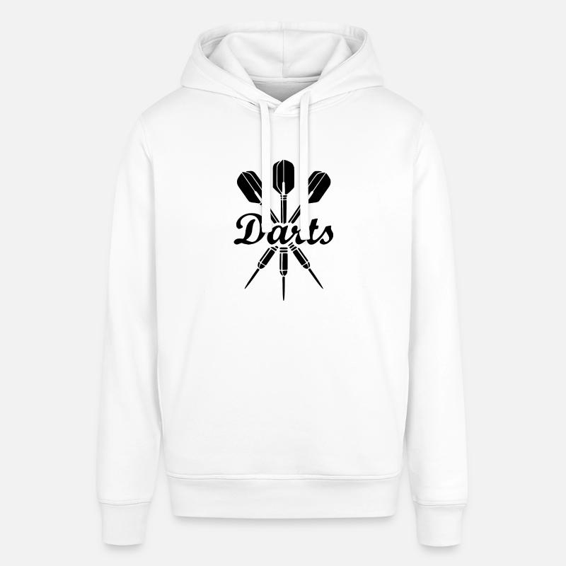 Fléchettes fléchettes fléchettes cadeau fléchettes - Sweat à capuche SOUNDER Stanley/Stella Unisexe - blanc