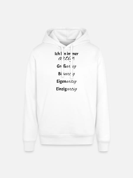 Artig - Stanley/Stella Unisex Hoodie SOUNDER - Weiß