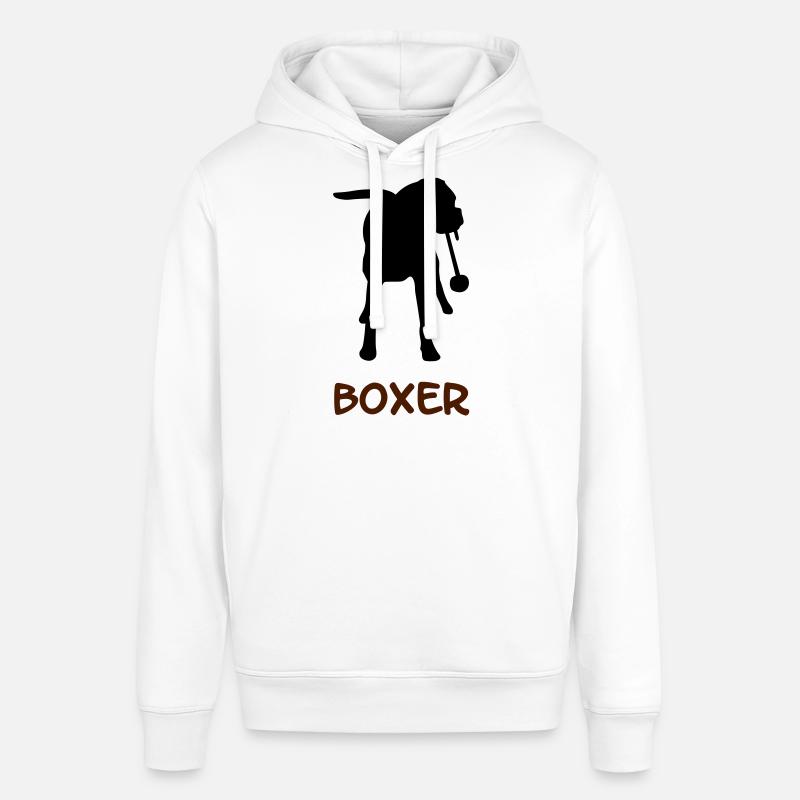 Boxer_2_cb - Stanley/Stella Unisex Hoodie SOUNDER - Weiß