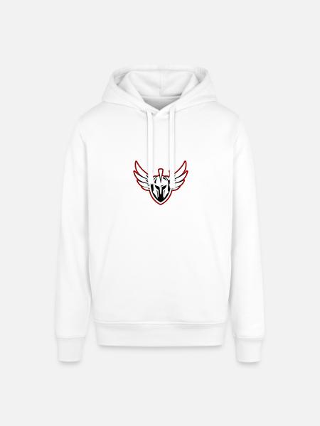 Spartan Warrior Helmet - Stanley/Stella SOUNDER Unisex Hoodie - white