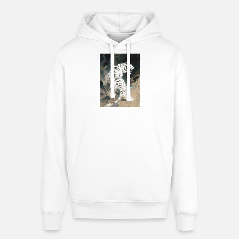 L'Apothéose Céleste : Baihu – Paix Éternelle - Sweat à capuche SOUNDER Stanley/Stella Unisexe - blanc