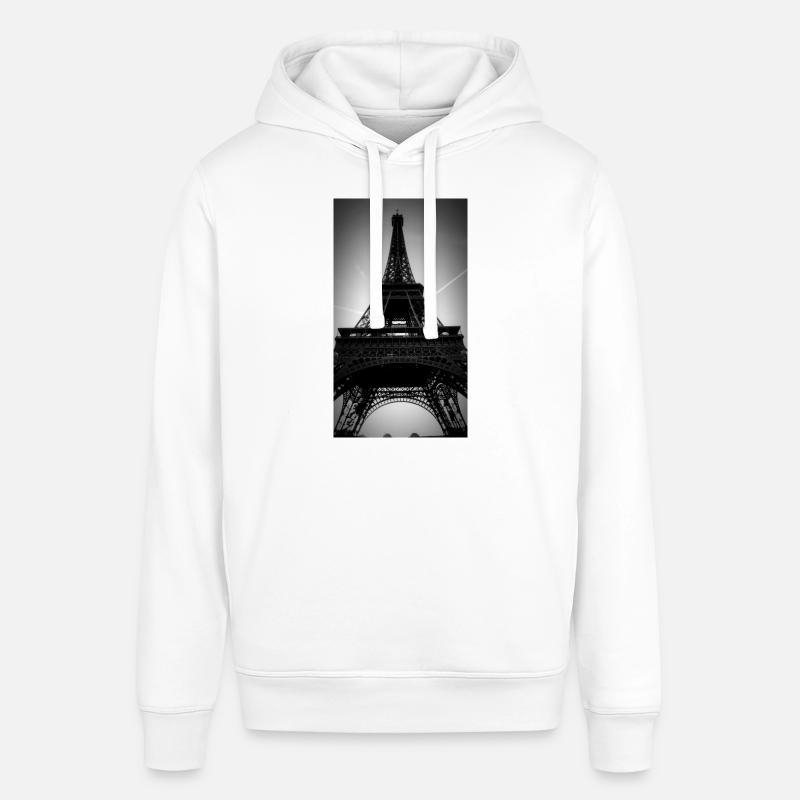 Tour Eiffel Paris / Tour Eiffel - Sweat à capuche SOUNDER Stanley/Stella Unisexe - blanc