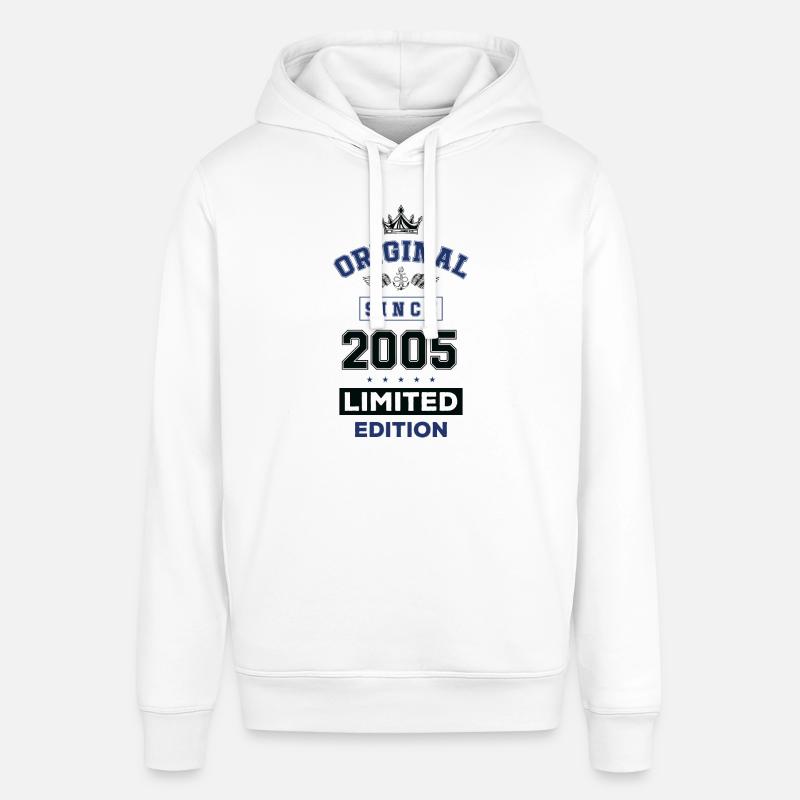 2005 Anniversaire en édition limitée - Sweat à capuche SOUNDER Stanley/Stella Unisexe - blanc